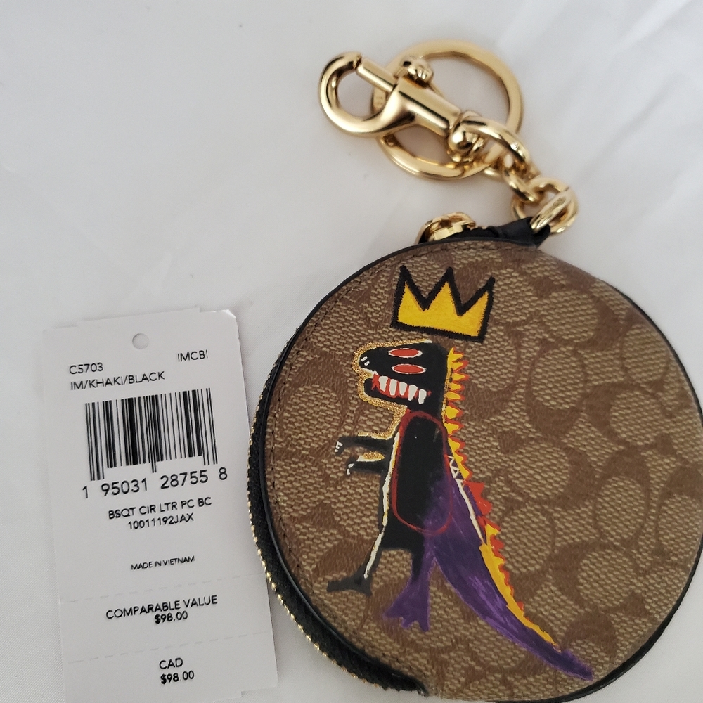 Coach Circle Coin Charm